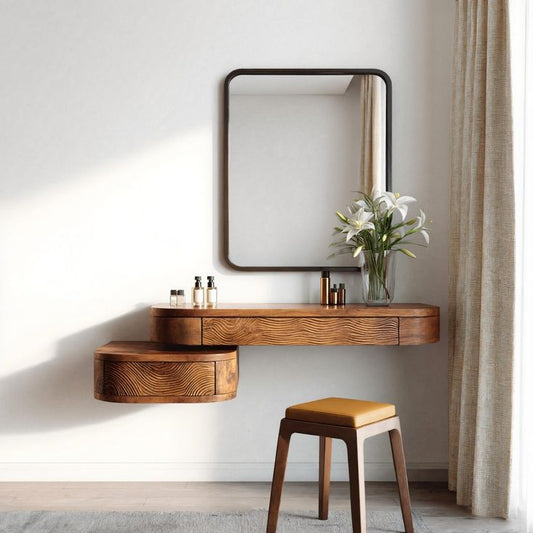 Shenberg Vanity dressing table with mirror - Urbancrafto
