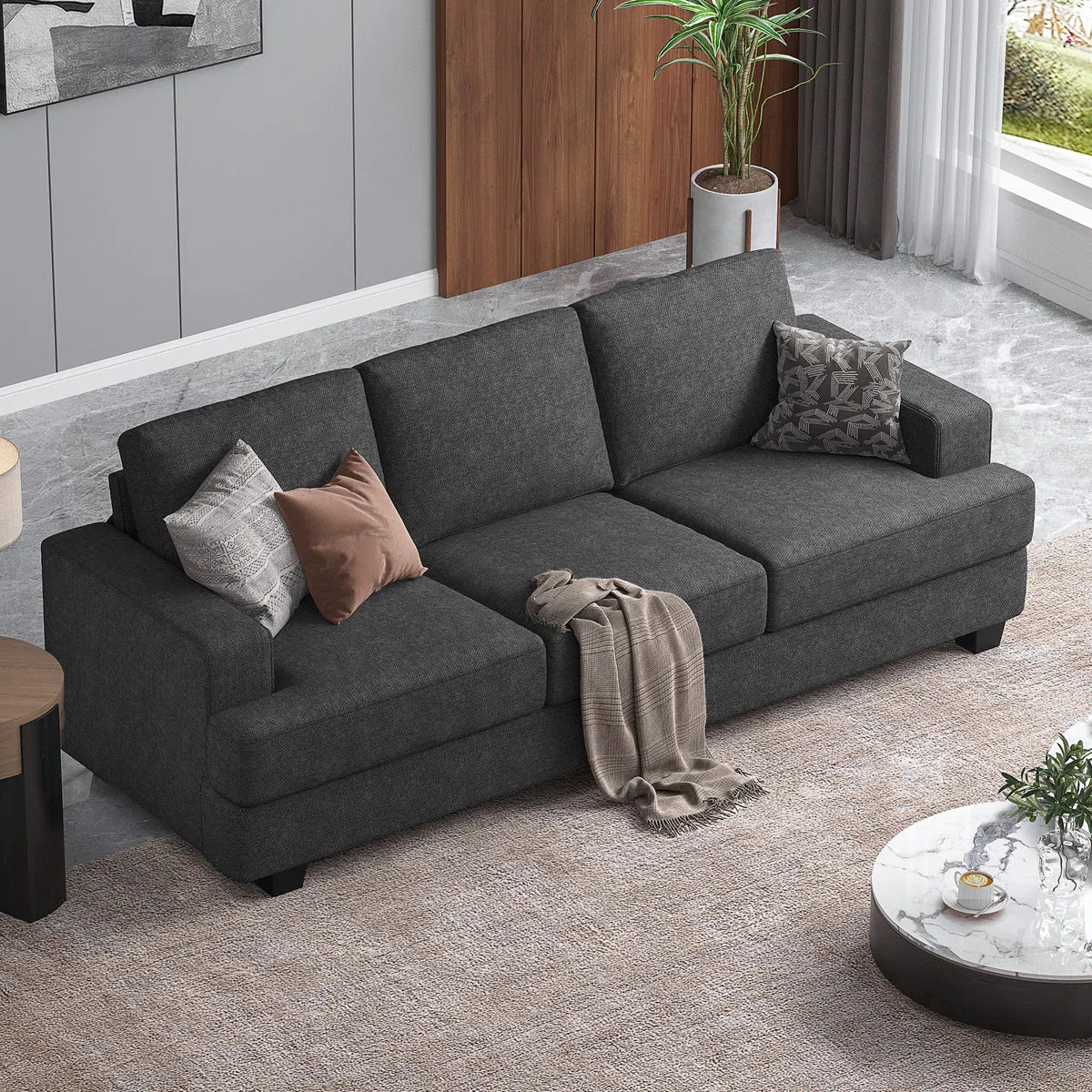 Modern Upholstered Sofa - Urbancrafto