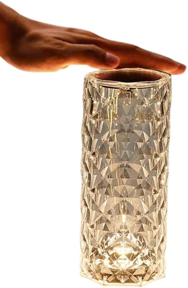 Diamond Crystal Touch Table Lamp