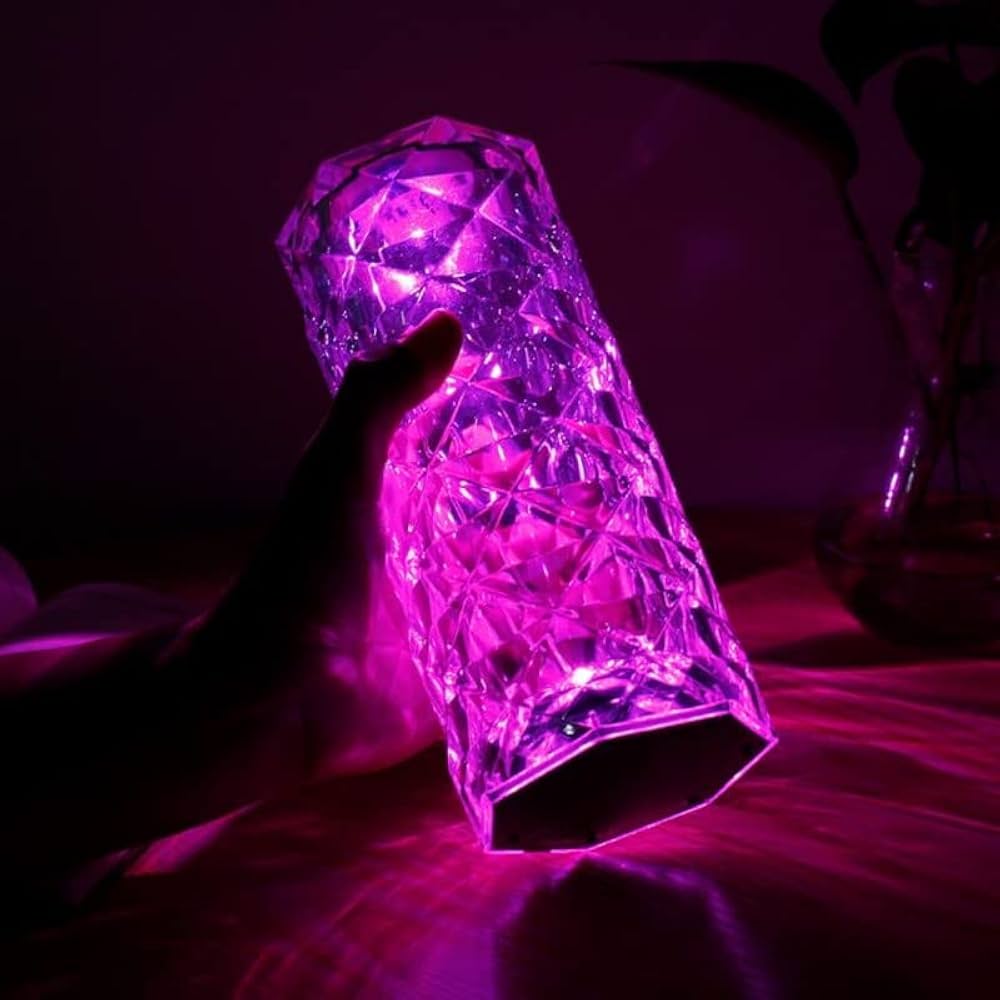 Diamond Crystal Touch Table Lamp