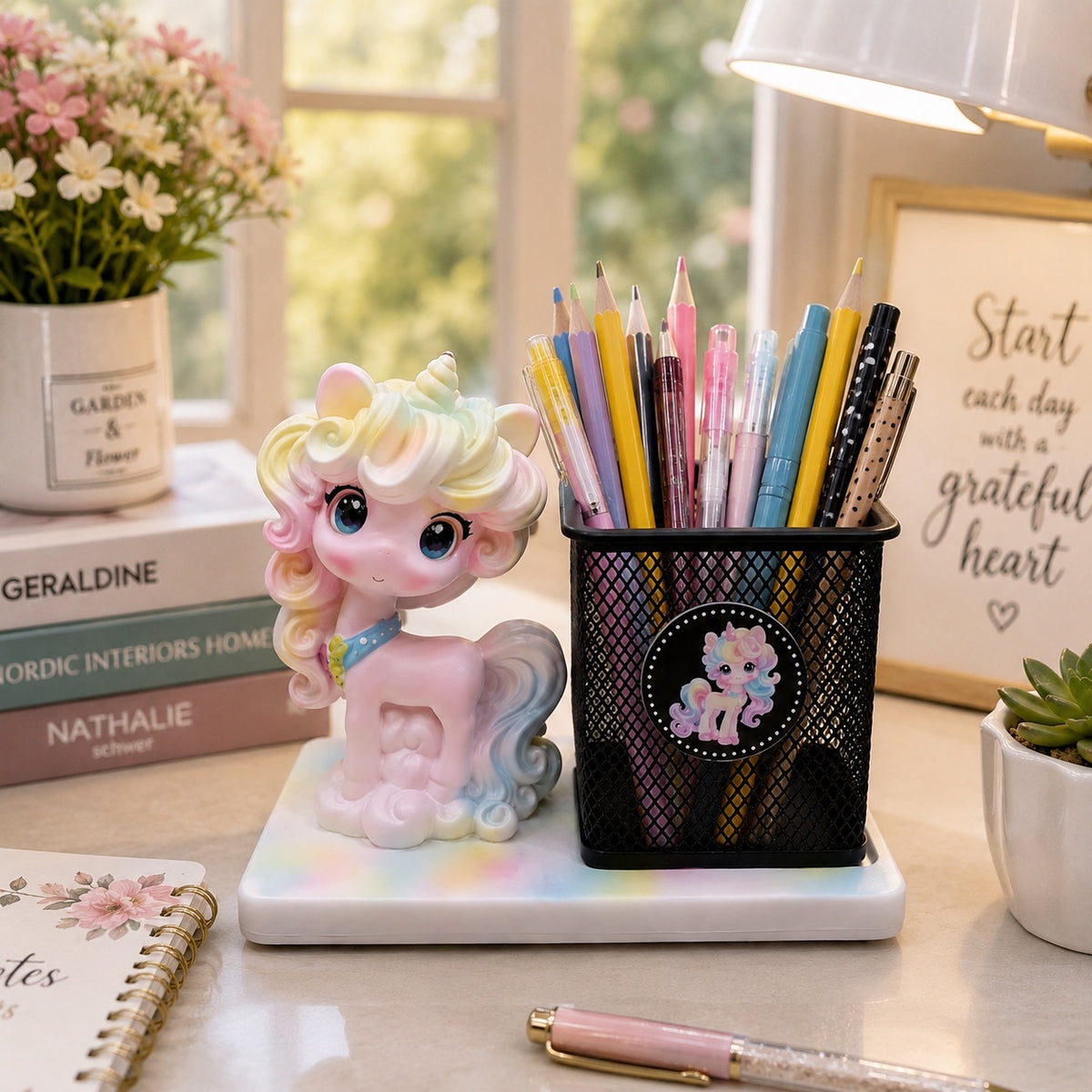 Unicorn Desk Organizer
