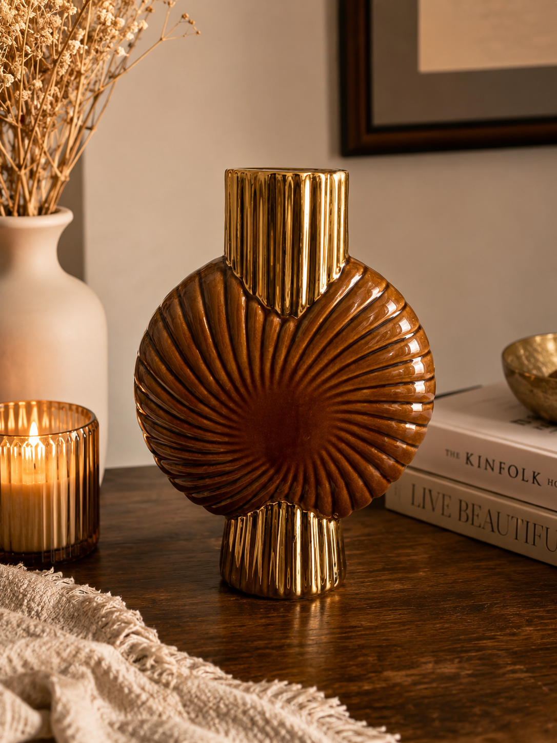 Aurelia Swirl Vase