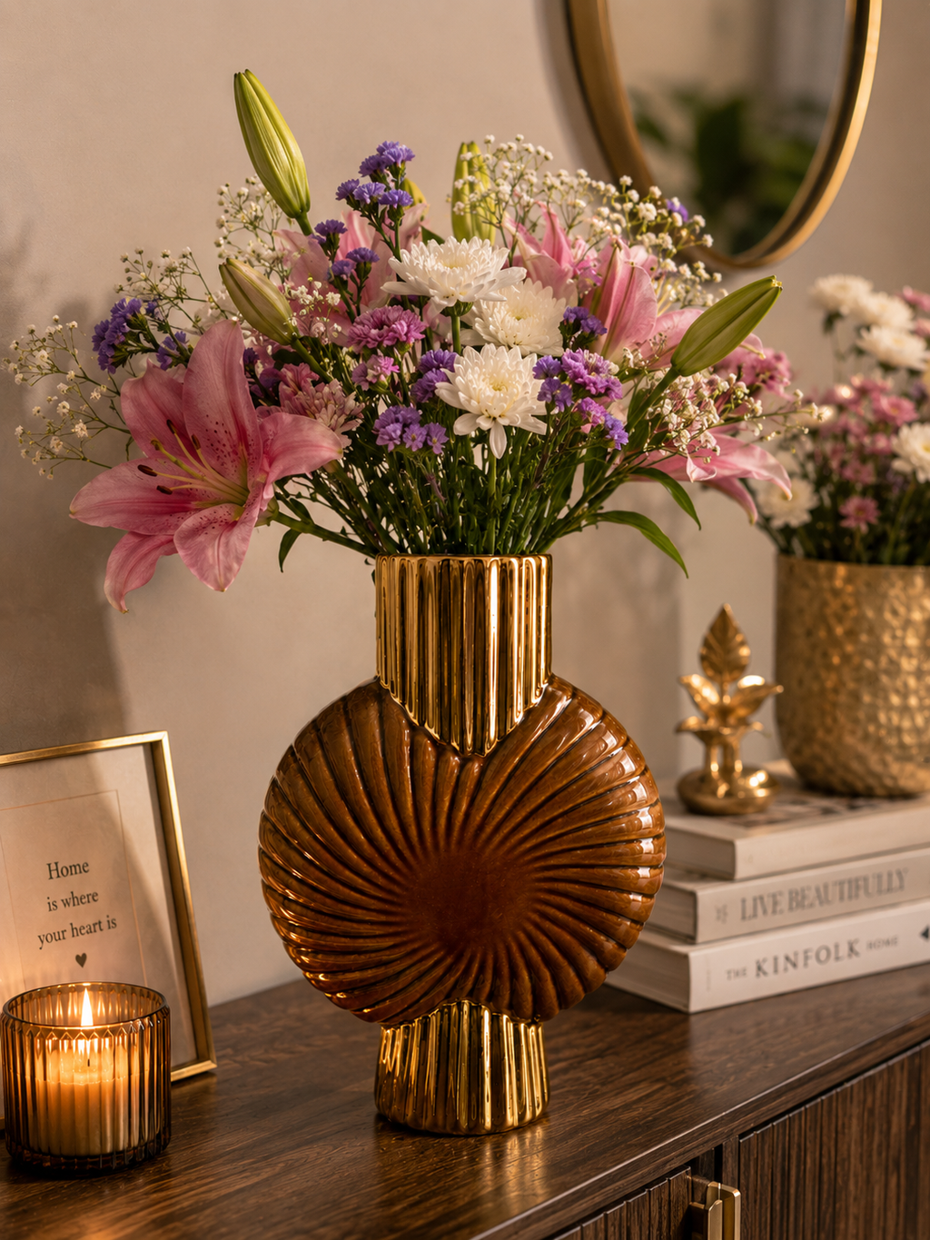 Aurelia Swirl Vase