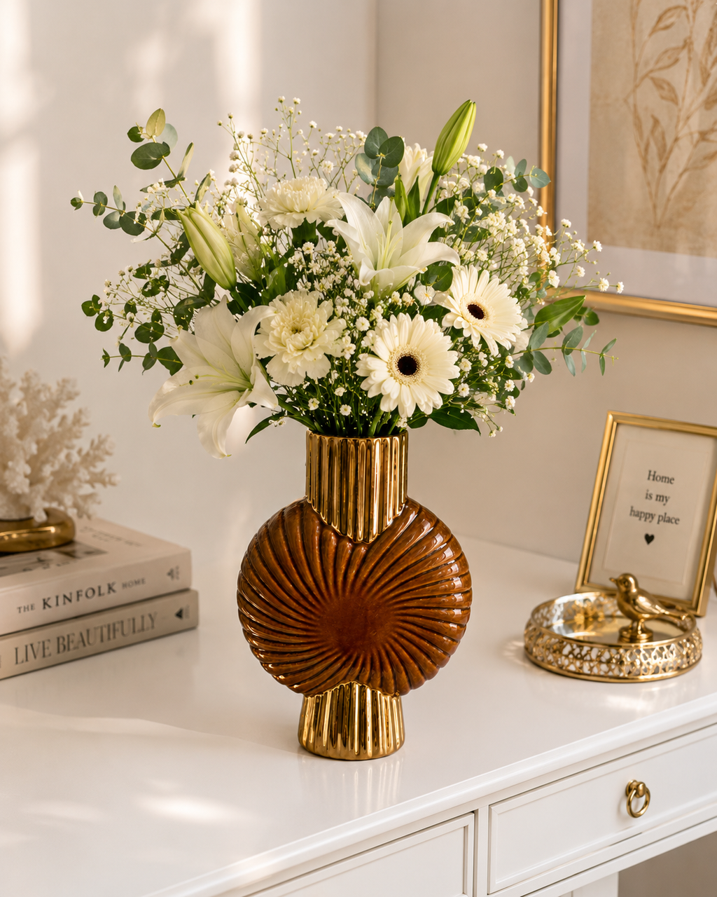 Aurelia Swirl Vase