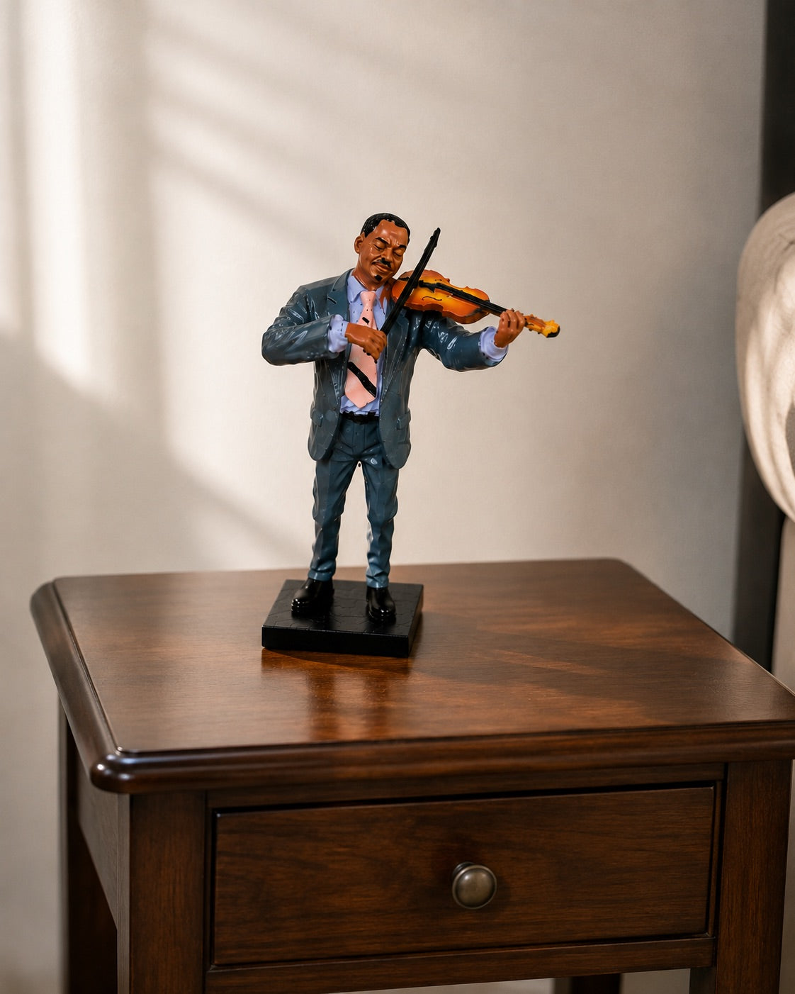 Maestro Violinist Resin Figurine