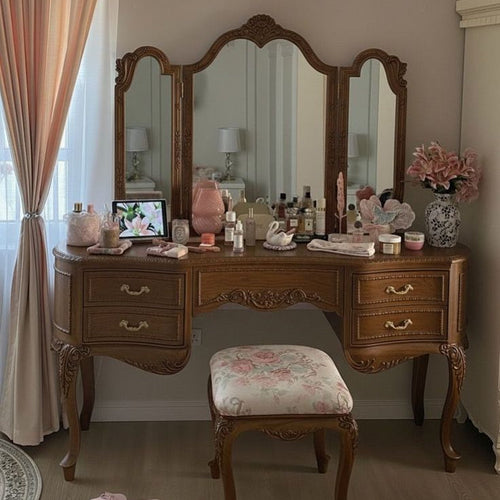 Sedanur Vanity Dressing Table With Chair