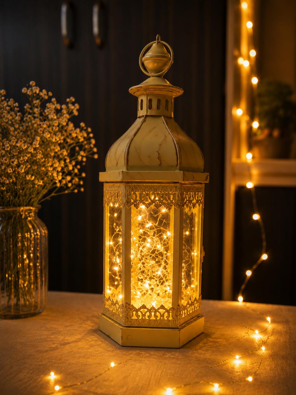 Rustic charm lantern