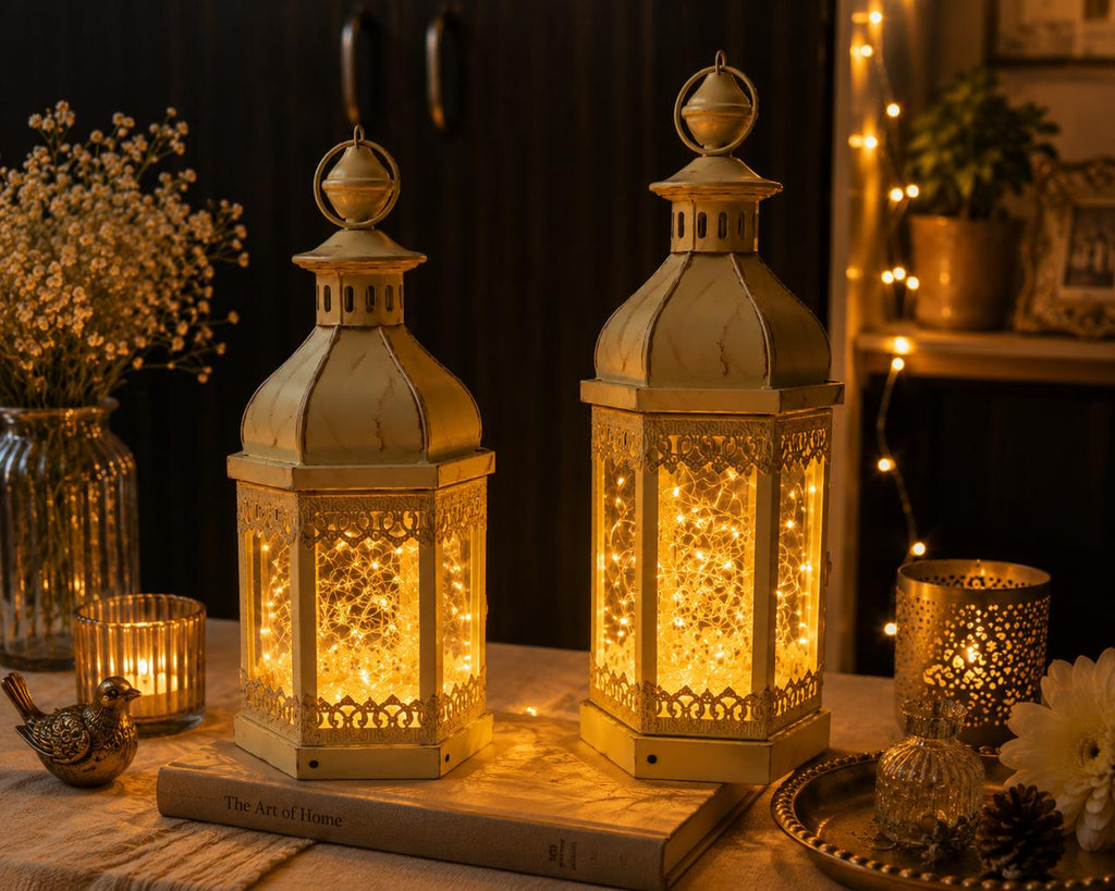 Rustic charm lantern