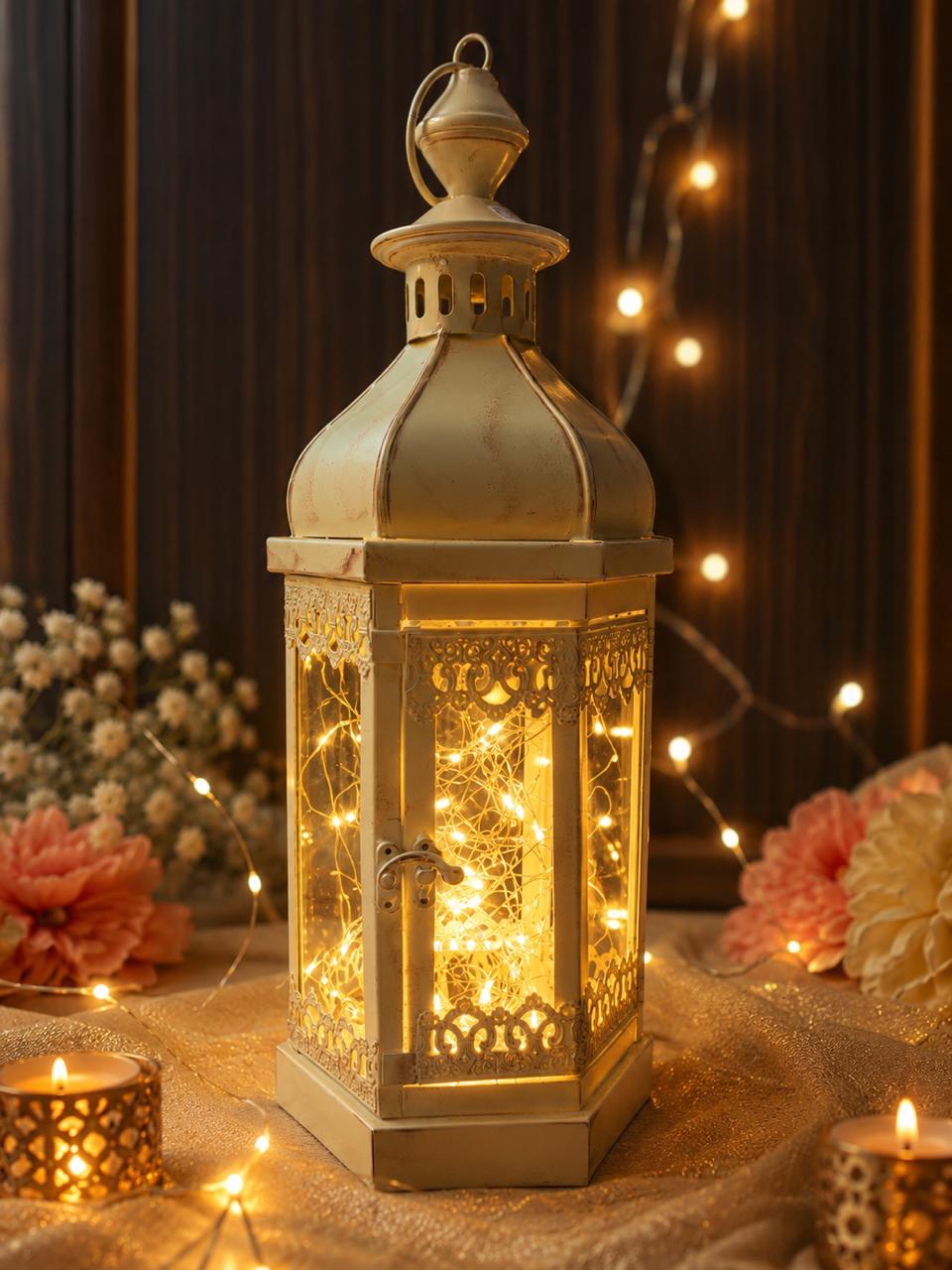 Rustic charm lantern