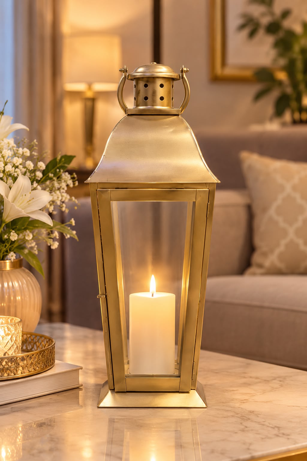Golden Lantern-Large
