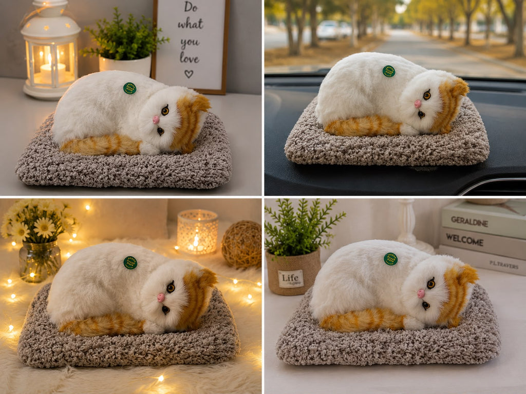 Sleeping Musically Cute Cat-Big