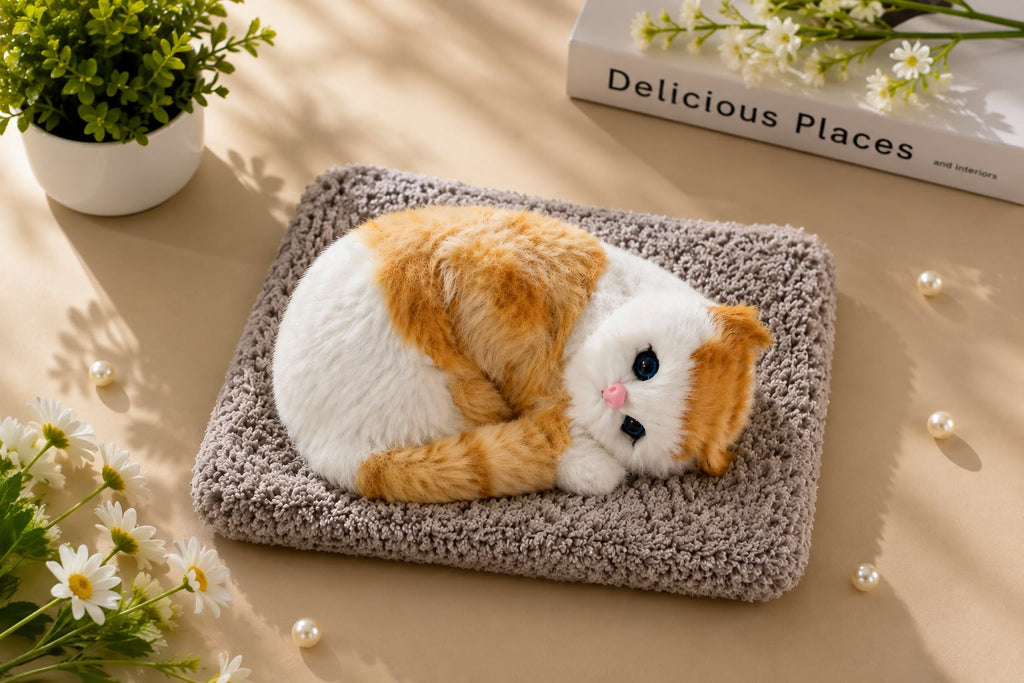 Sleeping Musically Cute Cat-Big