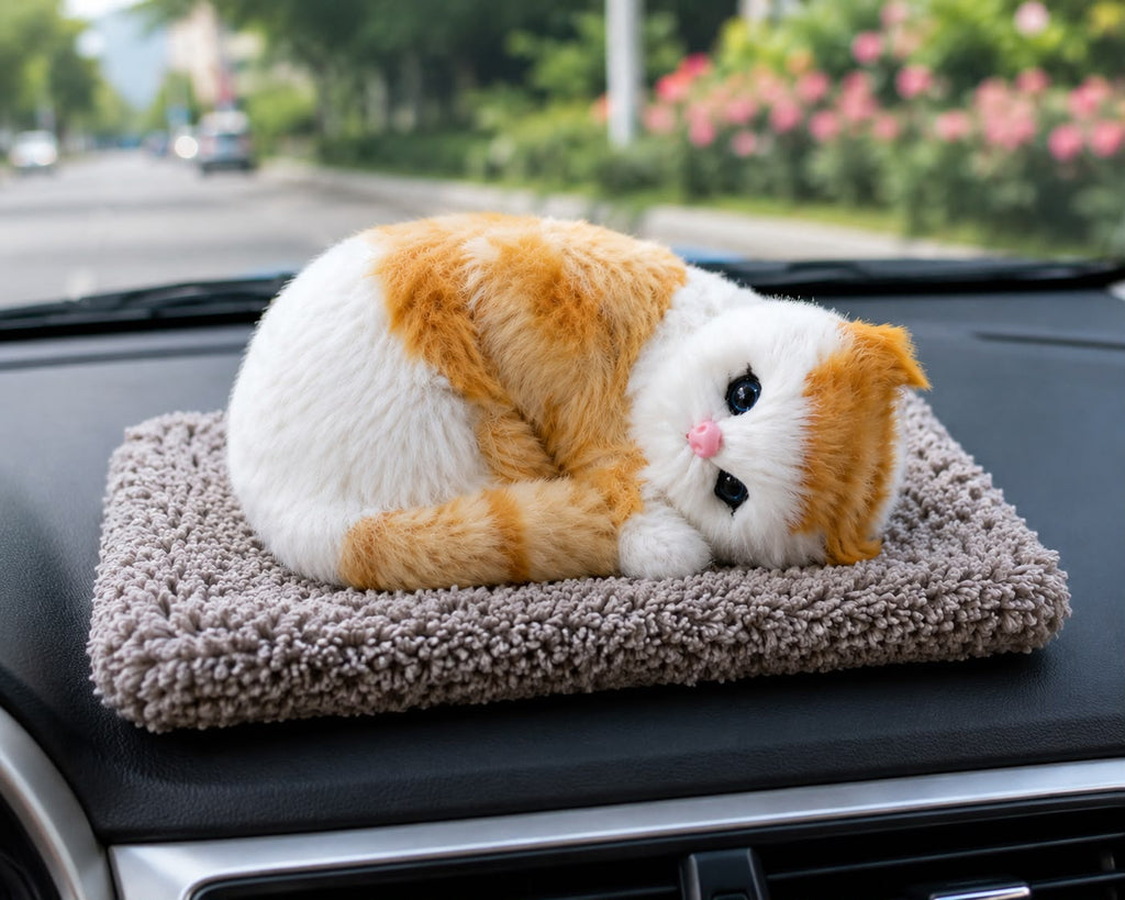 Sleeping Musically Cute Cat-Big